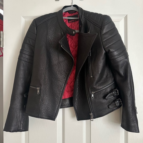 Banana Republic Genuine leather moto jacket - Picture 7 of 11